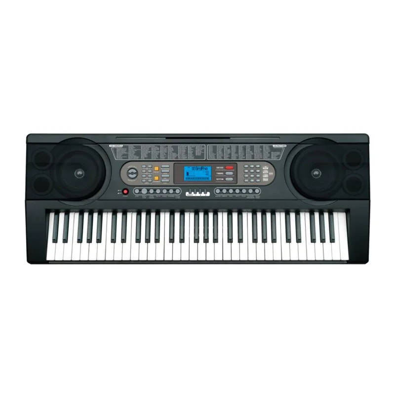 

HUASHENG 61 Keys Touch Function Electric Organ 128 Timbres 128 Rhythms 15 Demo Songs Model Design Electric Grand Piano for gifts