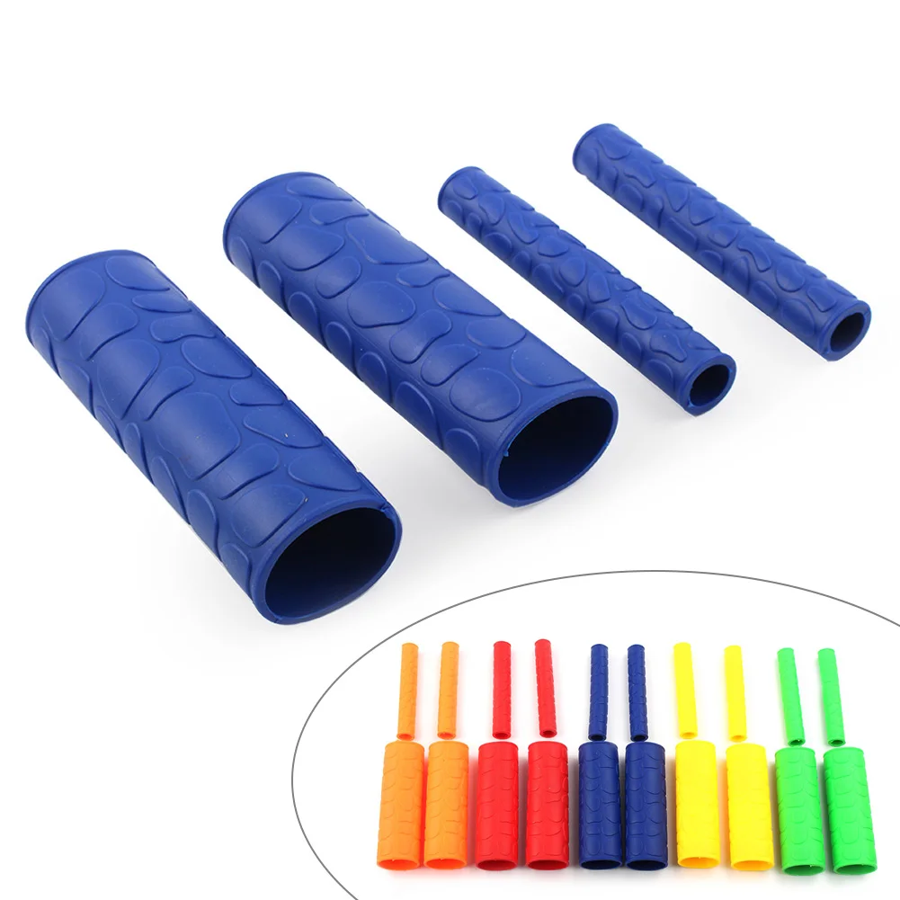 

2X практичные мотоциклетные Ручные захваты для кроссового велосипеда, мягкая задняя крышка руля, ручной тормоз