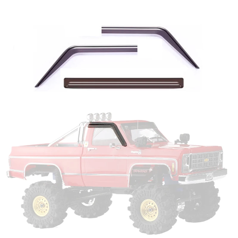 TRX4M 1 комплект Имитация черного акрилового дождя или блеска и Солнцезащитная