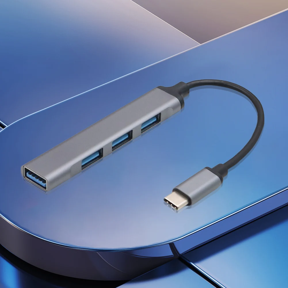 Адаптер-концентратор 4-в-1 USB 3.0 5 Гбит/с USB-разветвитель USB-концентратор данных C к