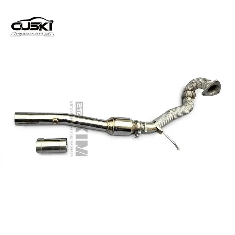 Пертаны до 1998-2007 Audi TT MK1 1.8T из нержавеющей стали без кошачьей водосточной трубы