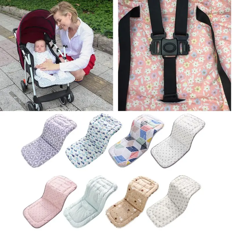 

Infant Pushchair Liner Baby Car Seat Cushion Cotton Seat Pad Infant Child Cart Mattress Mat Kids Pram Accessories
