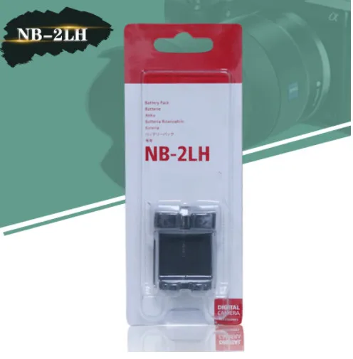 Новая батарея 720 мА · ч NB-2LH Аккумулятор для долговечной EOS 400D S80 S70 S50 S60 350D G7 G9 Kiss N X