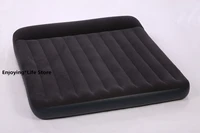 double flocking inflatable mattress air cushion bed camping cushion built in pillow muebles de dormitorio bedrooms
