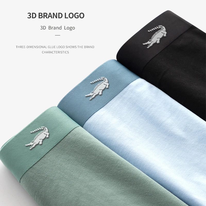 Men's CARTELO Underwear Graphene 3A Antibacterial Underwear Pure Cotton Men's Boxer Shorts Moisture Wicking Stretch Underwear