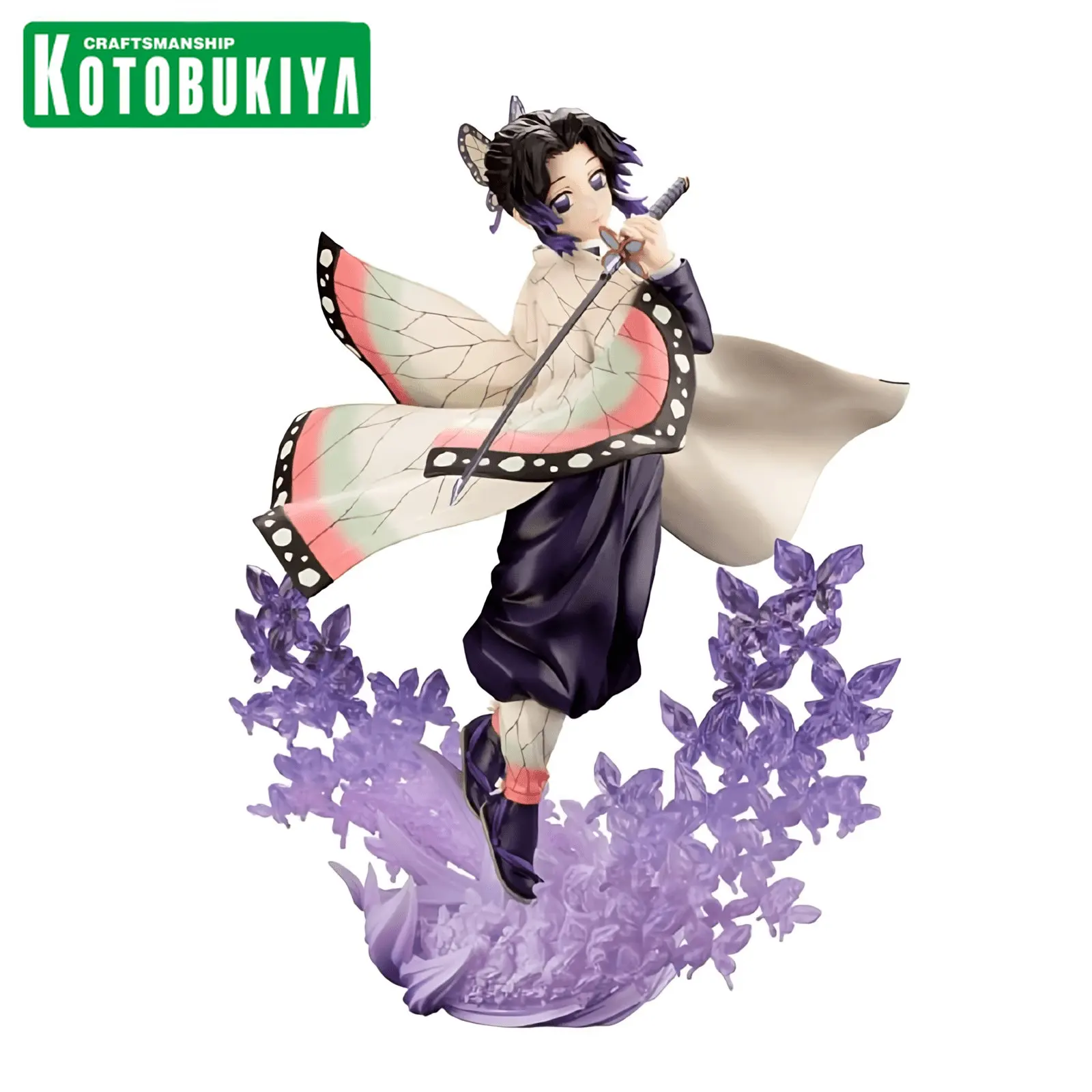 

Kotobukiya ARTFXJ Demon Slayer Kochou Shinobu Special Edition Action Figure Anime Model Desktop Decoration Collectible Toy Gift