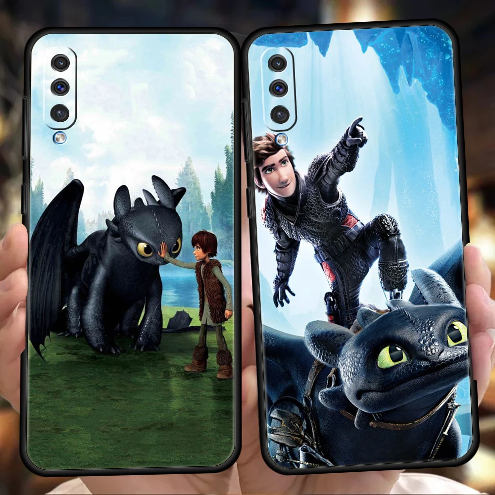 

BANDAI Как приручить дракона чехол для телефона Samsung Galaxy A13 A53 A73 A33 A22 A12 5G A02 A03 A70 A50 A10 A20 A30 обложка чехол