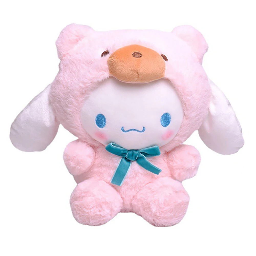 

Sanrio Melody Cinnamoroll Hello Kt Kuromi Kawaii About 20Cm High-Quality Sitting Plush Toy Doll Gifts for Girl Friends Childrens