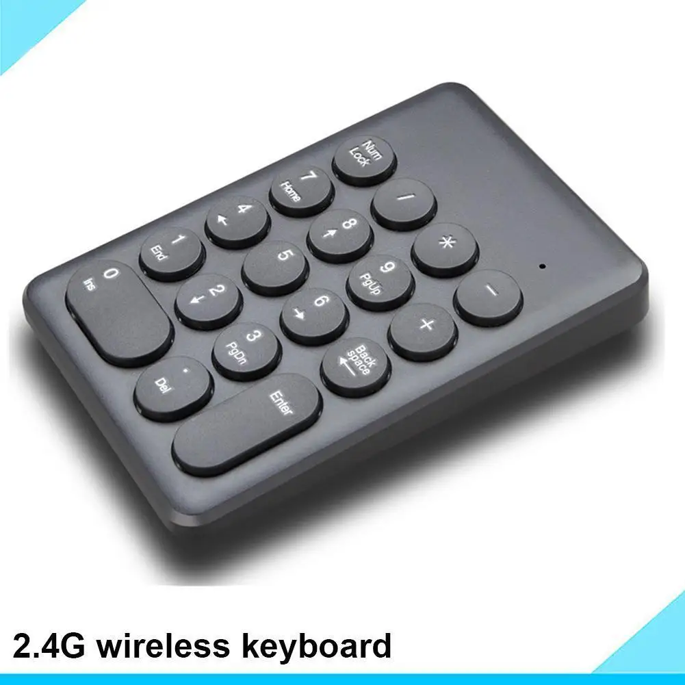 

USB-клавиатура с цифровым проводом, 18 клавиш, 2,4 ГГц