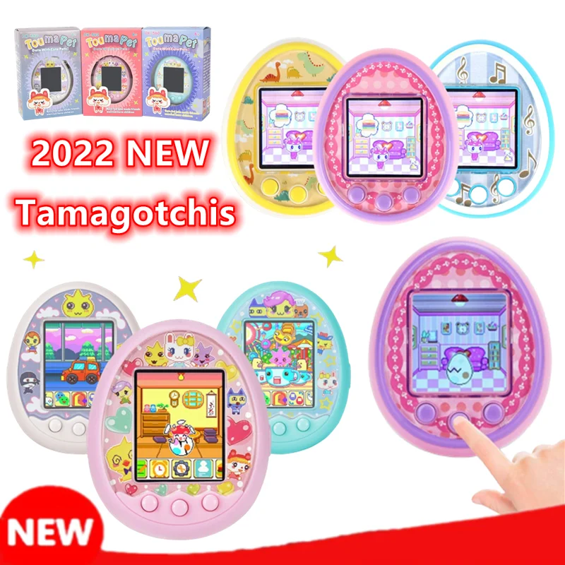 

Tamagotchis Funny Kids Electronic Pets Toys Nostalgic Pet In One Virtual Cyber Pet Interactive Toy Digital Color HD Screen E-pet
