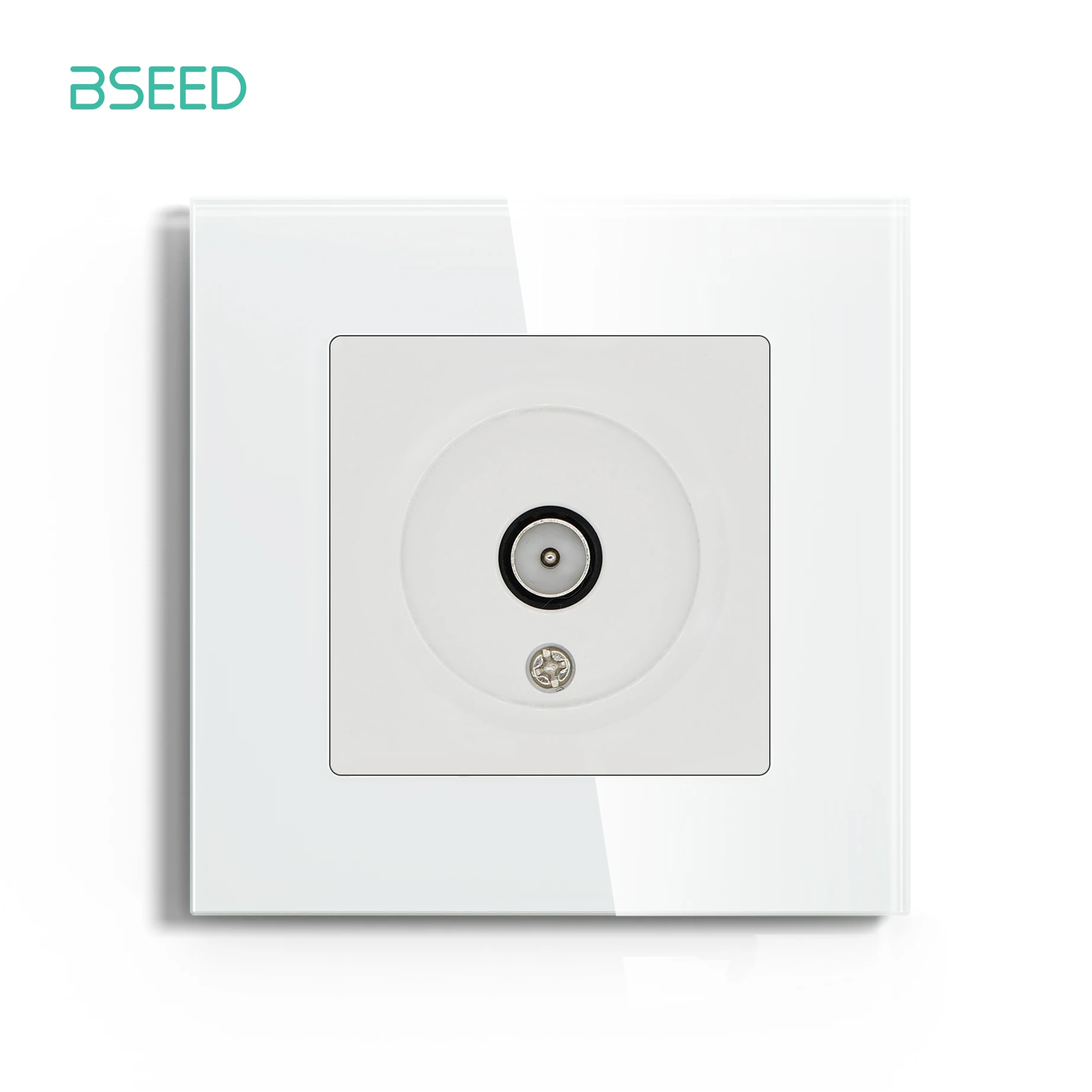 

BSEED EU стандартная настенная розетка со стеклянной панелью
