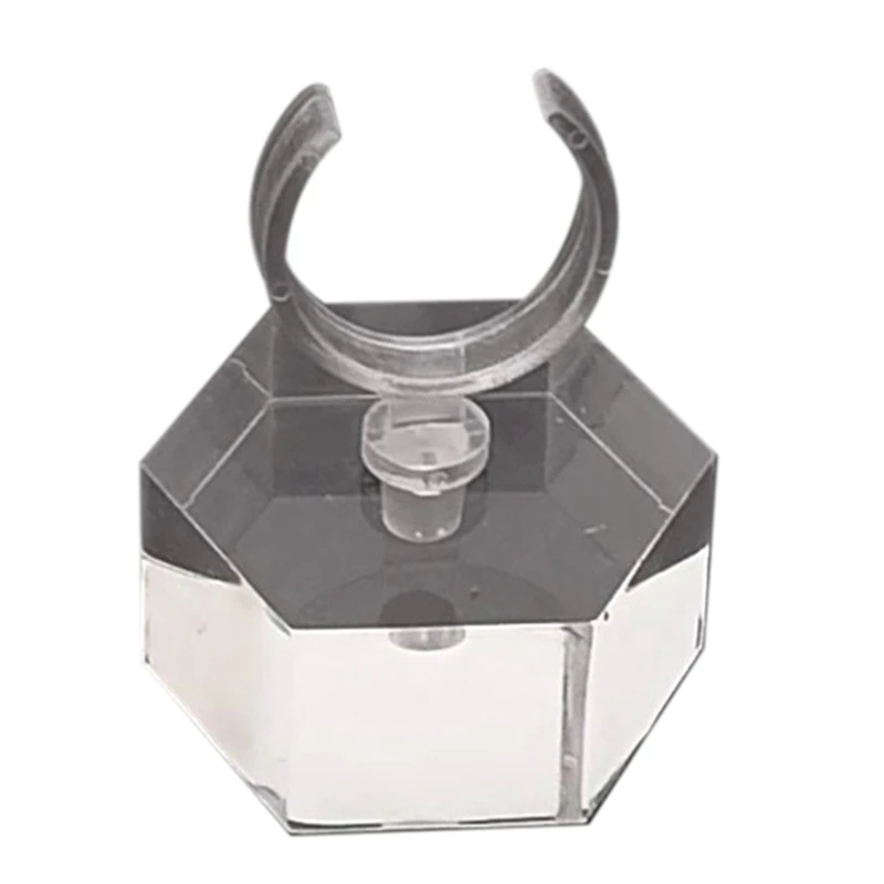 

Креативная прозрачная акриловая подставка для демонстрации колец, дисплей для ювелирных изделий, фотореквизит