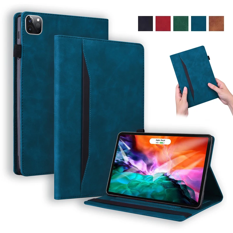 

Чехол для iPad Pro 12 9, Модный чехол-кошелек из искусственной кожи с откидной крышкой для iPad Pro 2022 12,9 6-го поколения, чехол для планшета, Coque Funda