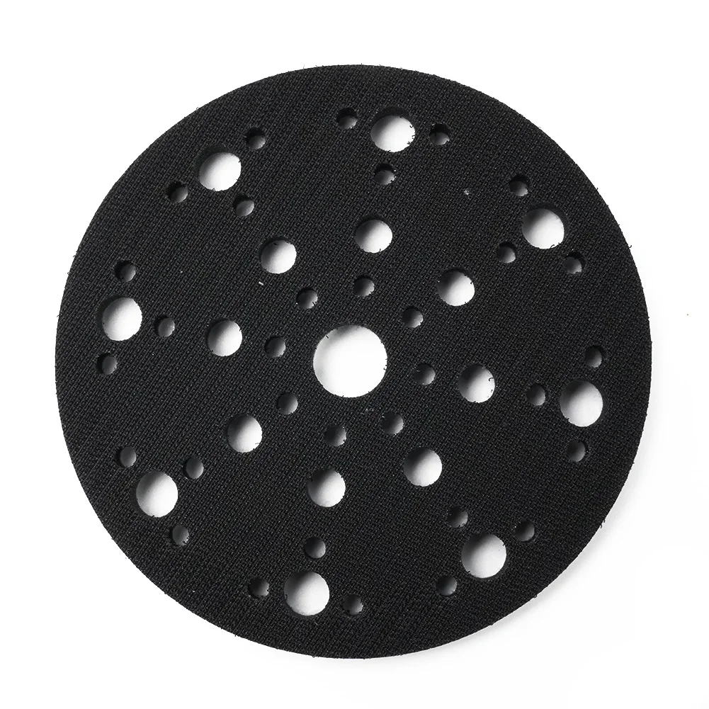 

Soft Sponge Interface Pad 48holes Black Foam Thickness: 10mm Total Thickness: 12mm For Sander Backing Pads Buffer High Quality