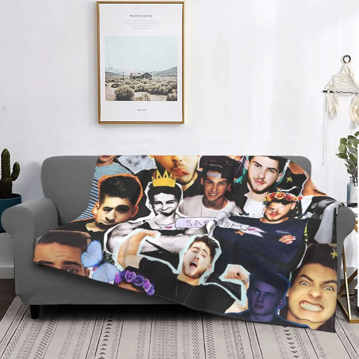 

Manta a cuadros para cama, colcha de cuadros para sofá, manta de cuadros para el verano