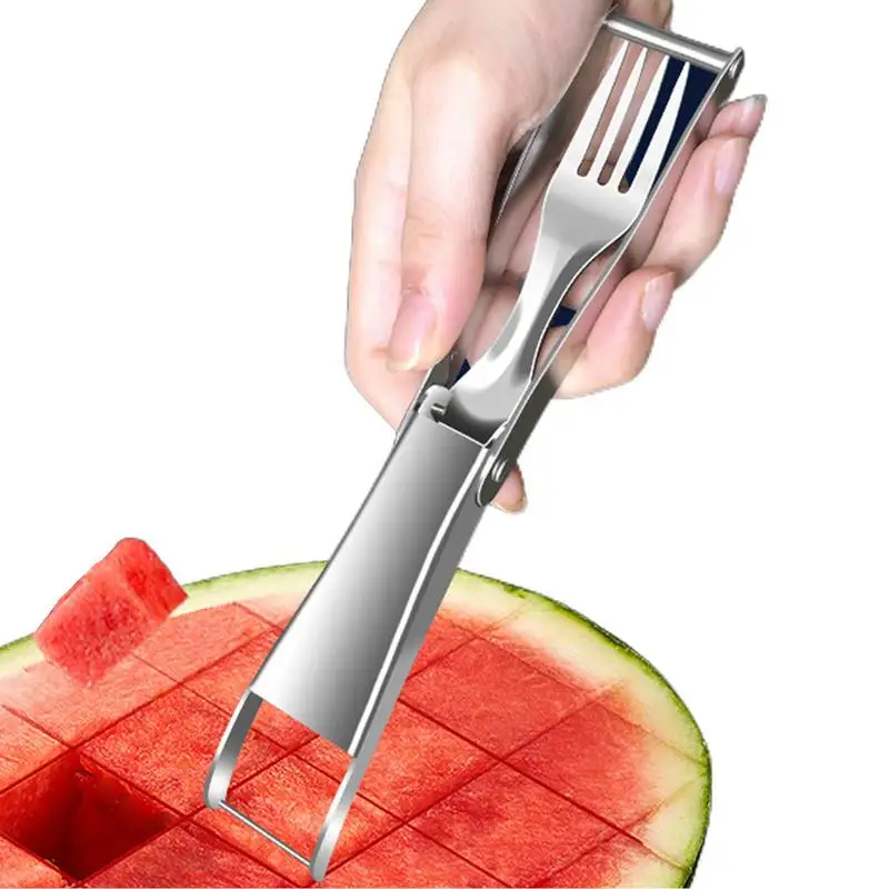 

Watermelon Slicer Too 2 In 1 Stainless Steel Windmill Design Cutter Watermelon Kitchen Gadgets Salad Fruit Slicer Cutter Tool