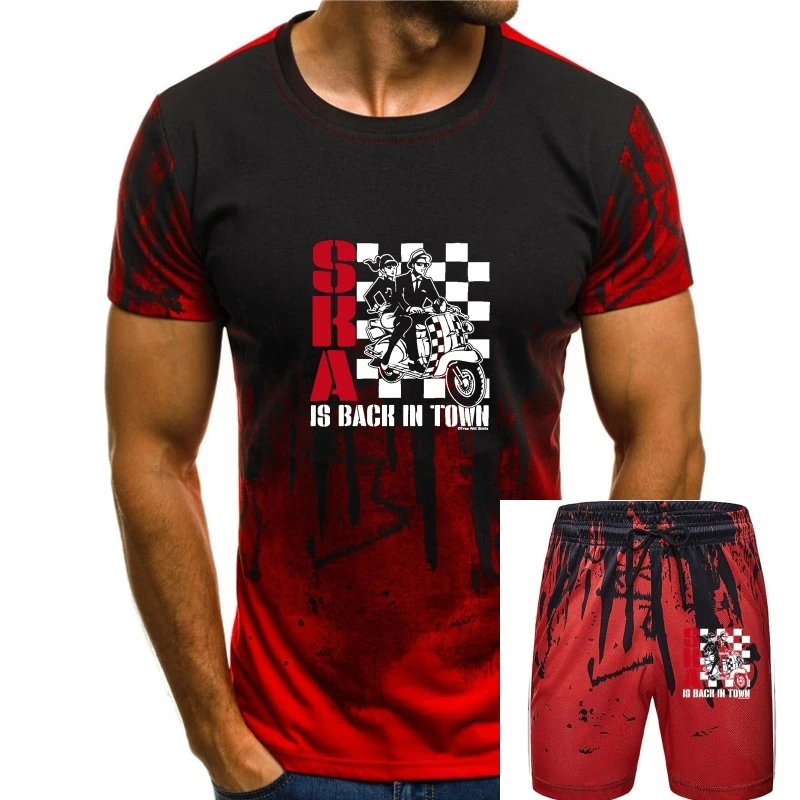 

Unisex SKA Is BACK in TOWN Ladies Mens T-Shirt men t shirt