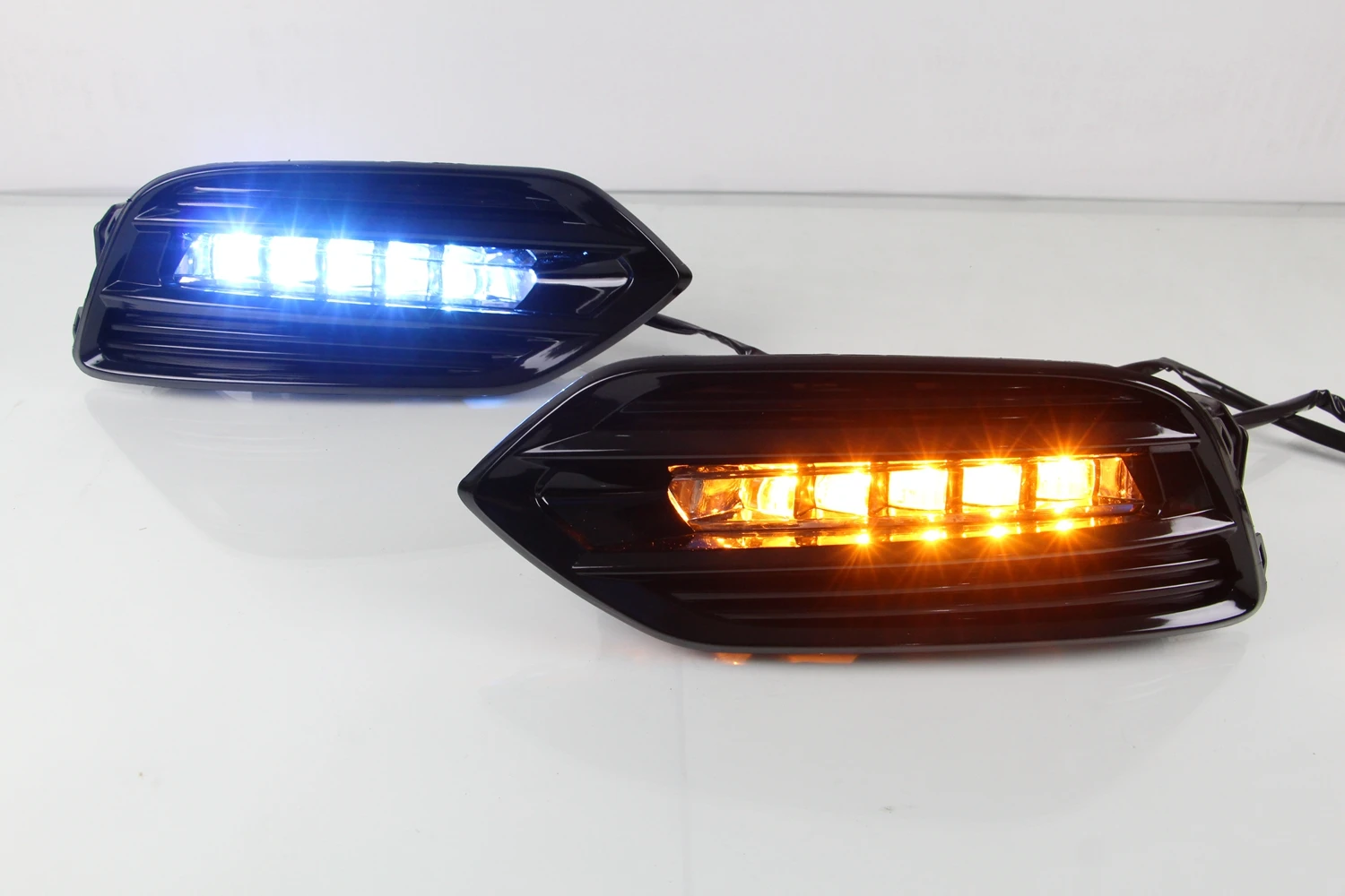 

Car LED DRL Daytime Running Light for Honda vezel 2018 with turn yellow signal driving lamp автомобильные товары