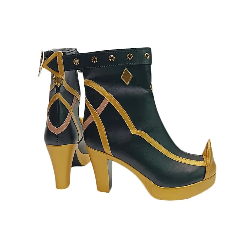 Новая игра Genshin Lmpact Dehya Sumeru сапоги для косплея обувь Хэллоуин Dibuat Sesuai