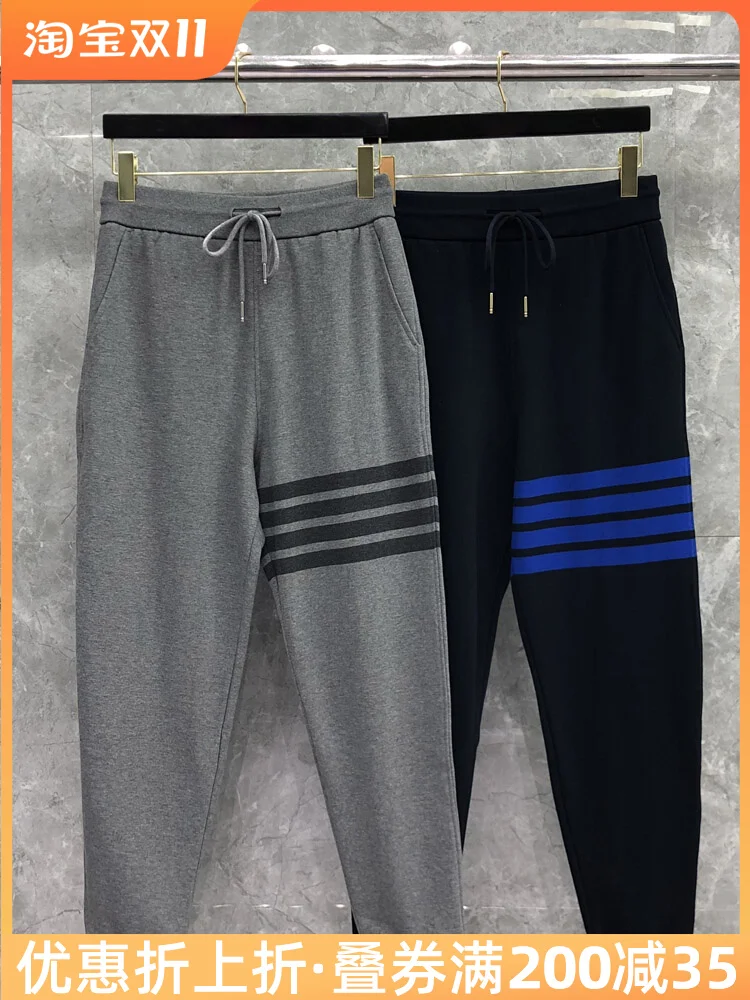 

TB Cotton Leggings Casual Sports Pants Men's and Women's Pants Men's