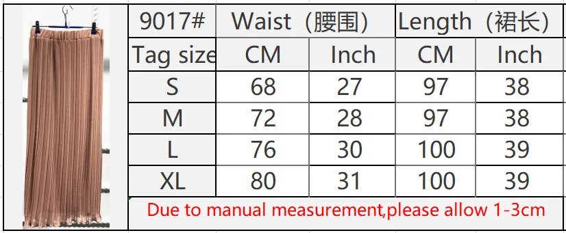 Women Muslim Pencil Long Skirt Chiffon Pleated Skirt Elastic Skirts High Waist Turkey Islamic muslim  мусульманская юбка