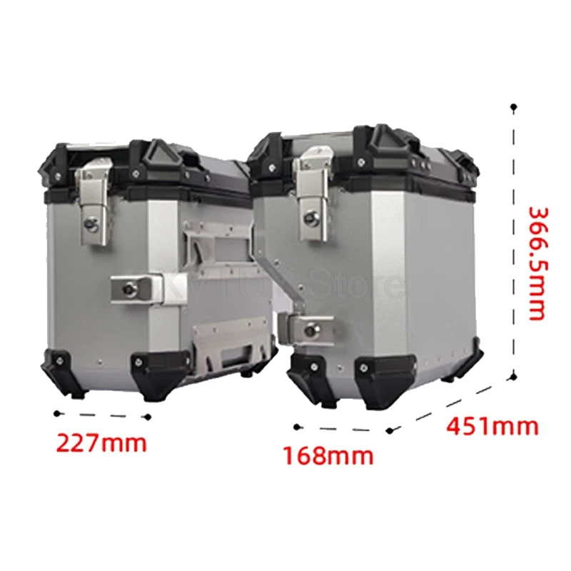 Боковая коробка для мотоцикла 35 л универсальная 1200GS 1250GS запираемый шлем багажник