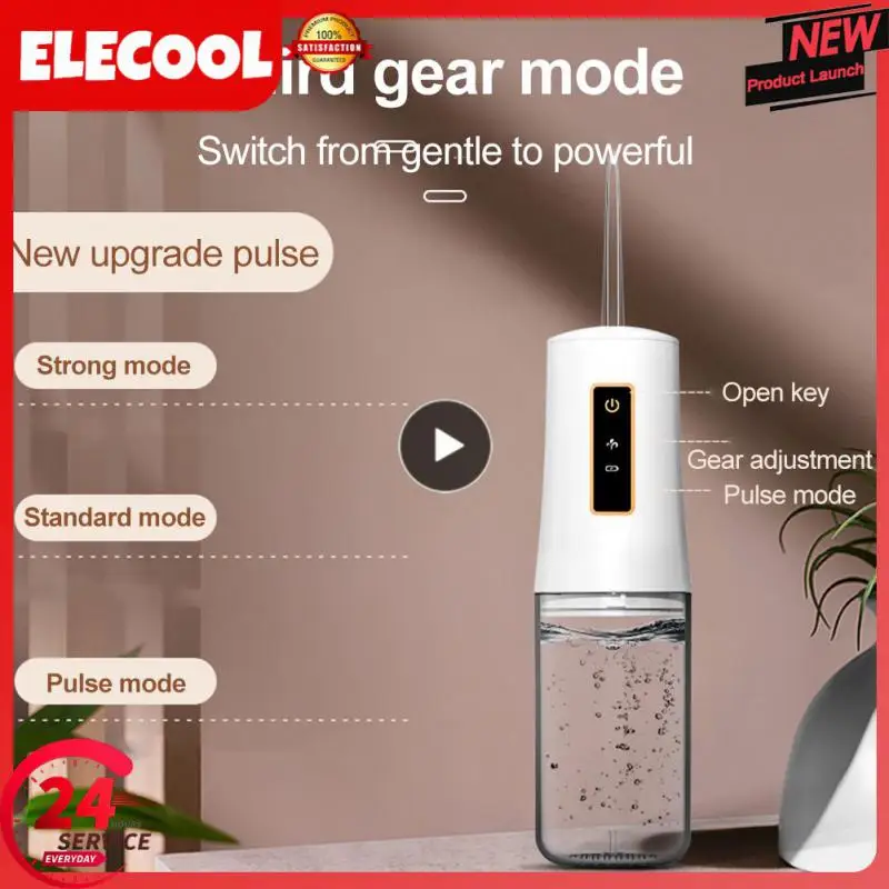 

230ML Tooth Cleaning Device Home Oral Calculus Care Mini Smart Electric Portable Pulse Tooth Device Oral Care