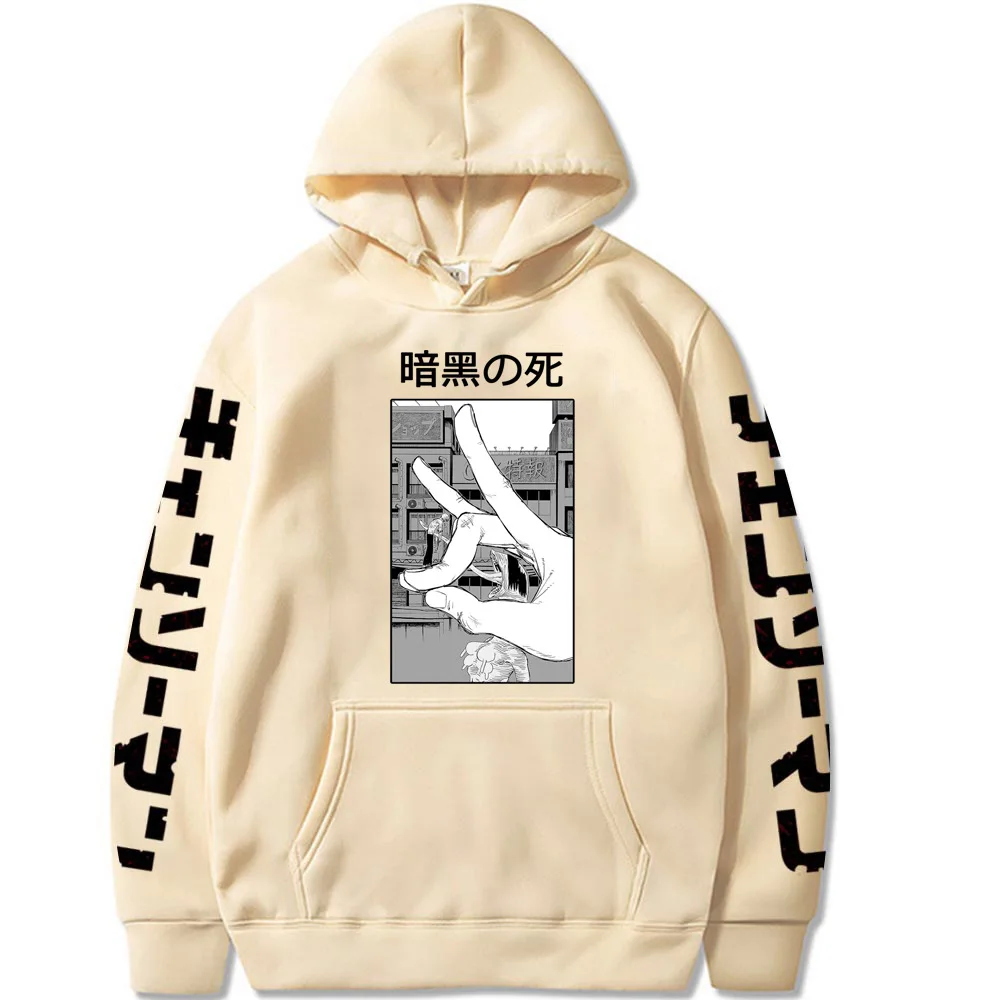 

Chainsaw Man Hoodies Japanese Anime Print Unisex Sweatshirt Graphic Casual Retro Autumn Man/Woman Sweatshirt