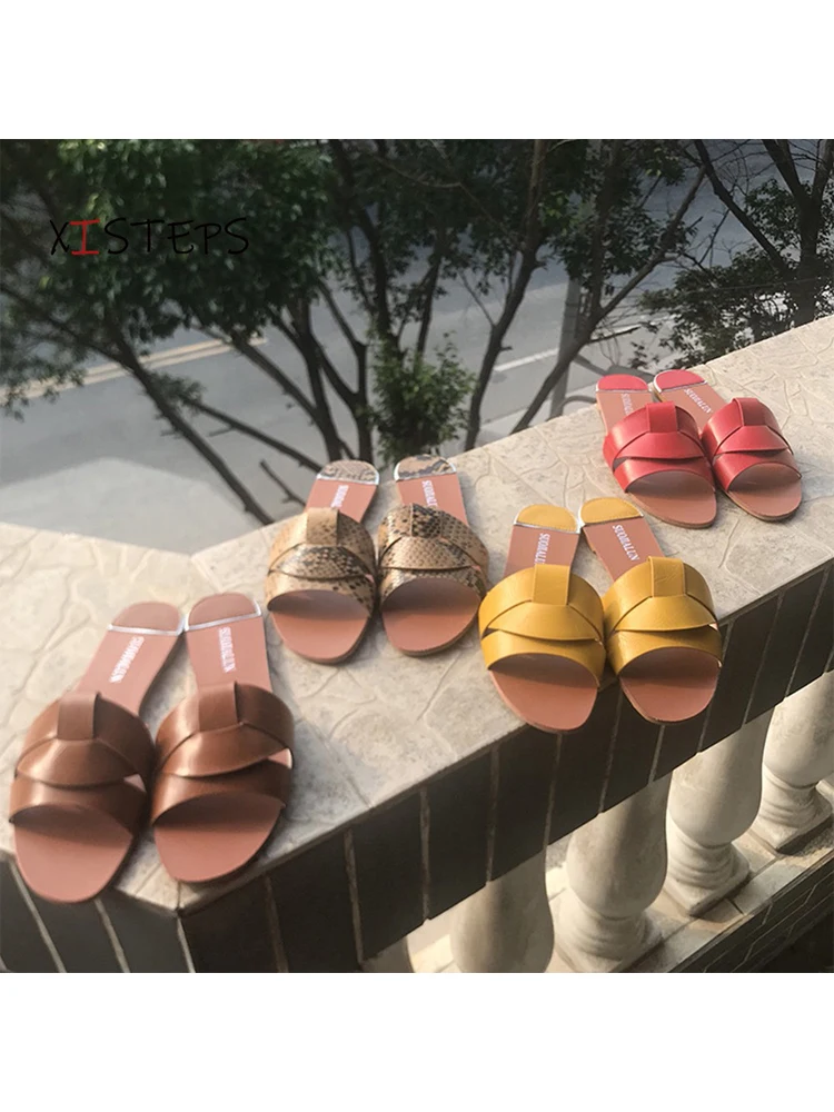 Designer Women Slipper Plus Size 35-41 Women Summer Beach Slides Flip Flops Outdoor Flat Slippers Brand New Women Sandals 2021