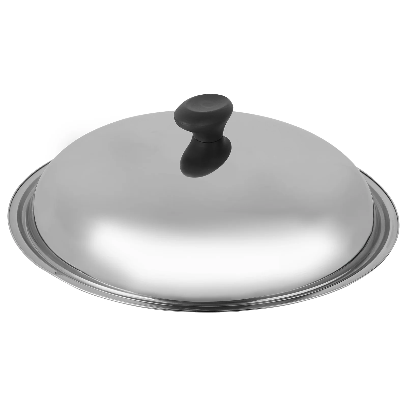 

Stainless Steel Cooking Pot Lid Multifunction Anti-scald Thicken Pot Cover Protector Kitchen Tool(36cm)