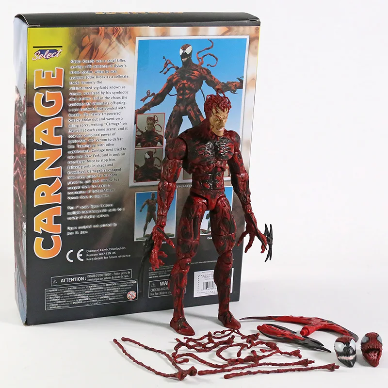 Venom: Let There Be Carnage Cletus Kasady BJD Joints Movable Action Figure Model Toy 21cm