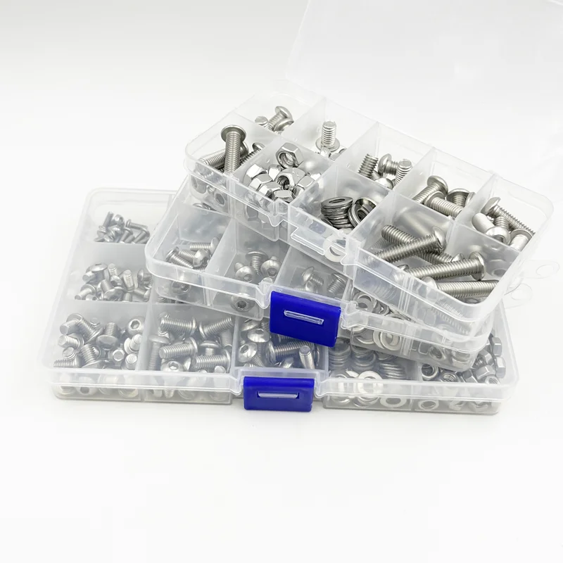 M2 M3 M4 M5 M6 Шестигранная розетка головка головного устройства и Набор Шайб 304