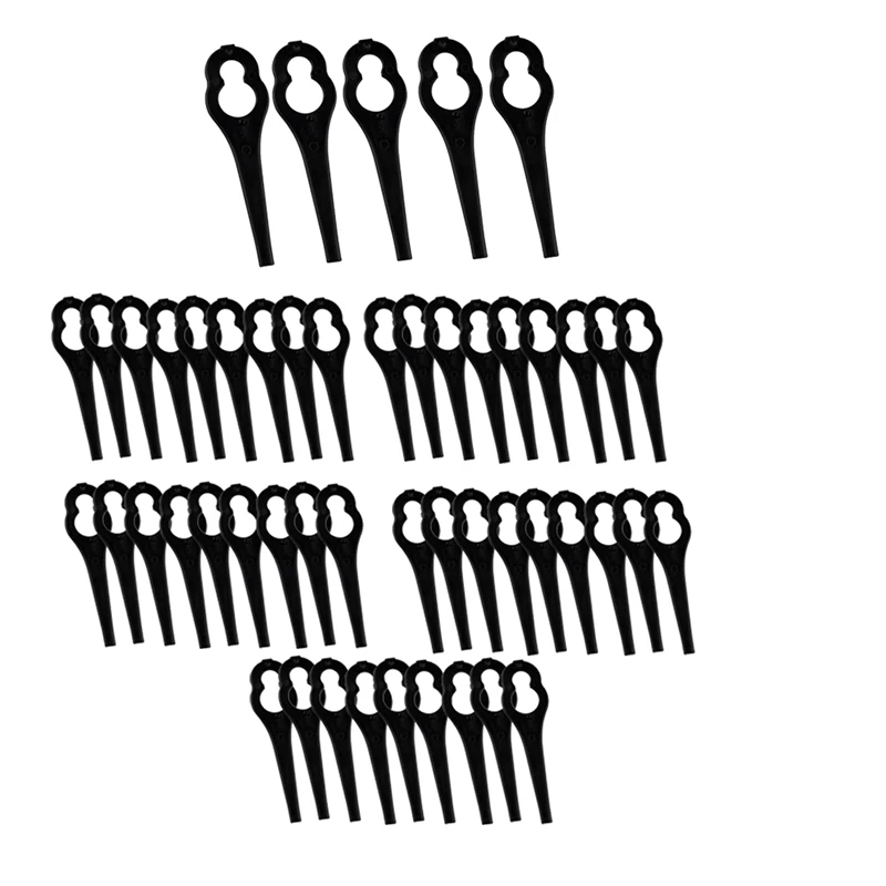 50 шт. пластиковые лезвия для стрижки травы