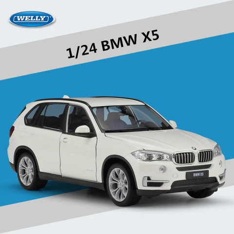 WELLY 1:24 BMW X5 SUV металлическая модель автомобиля