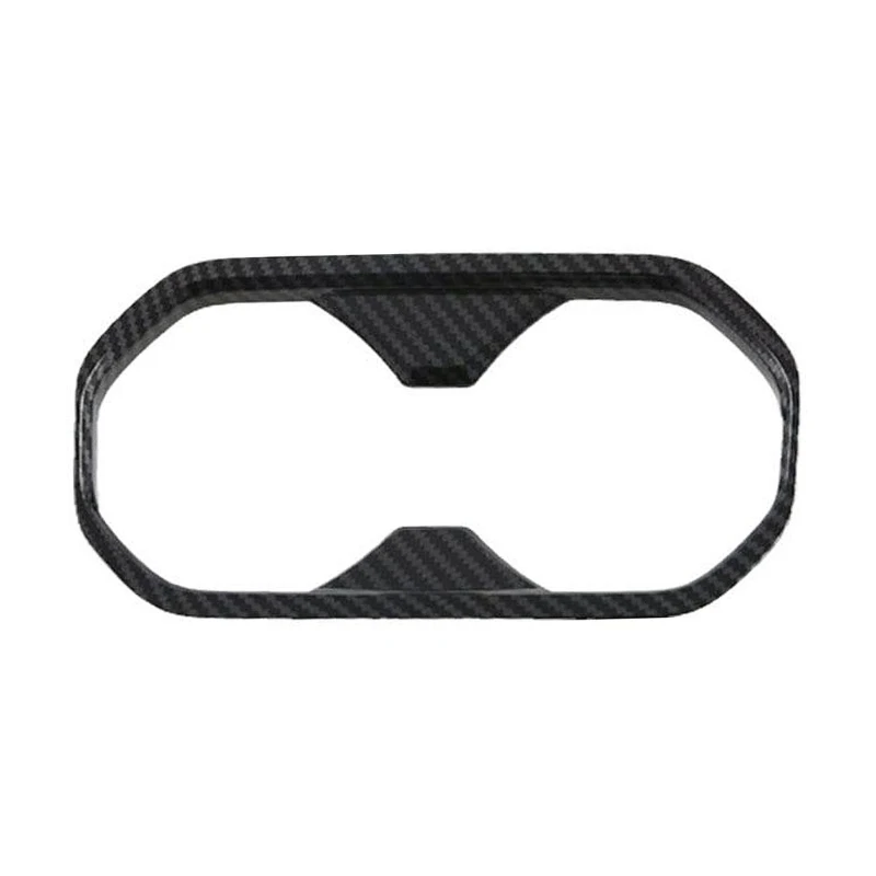 

Front Water Cup Holder Cover Trim Car Water Cup Decorative Cover Compatible For MG4 EVMulan 2022 2023 2024 Car Styling M76E