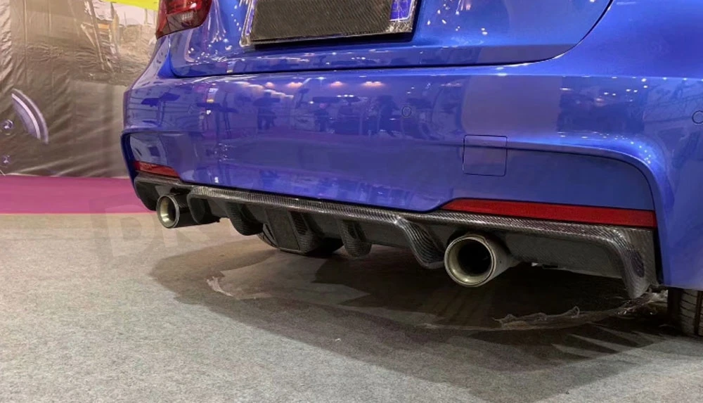 Диффузор для заднего бампера из углеродного волокна BMW 3 серии F30 F35 318i 320i 328i 335i 340i M
