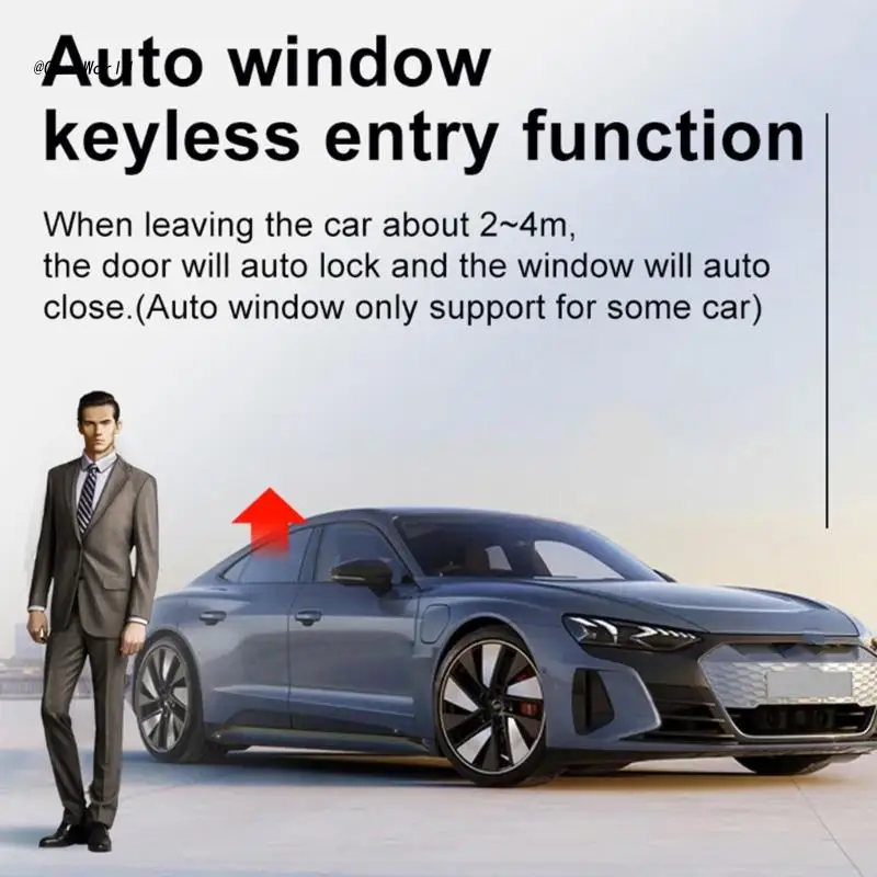 

6XDB Comfortable Entry Luxury-Smart Keys Universal Remote LCD Screen for CF920