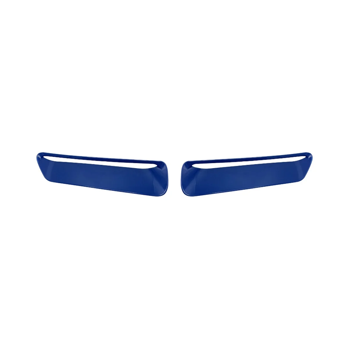 

Колпачок для кондиционера воздуха, отделка для выпускного отверстия, внешние аксессуары для Dodge Challenger 2015-2022 ABS, 2 шт., синий