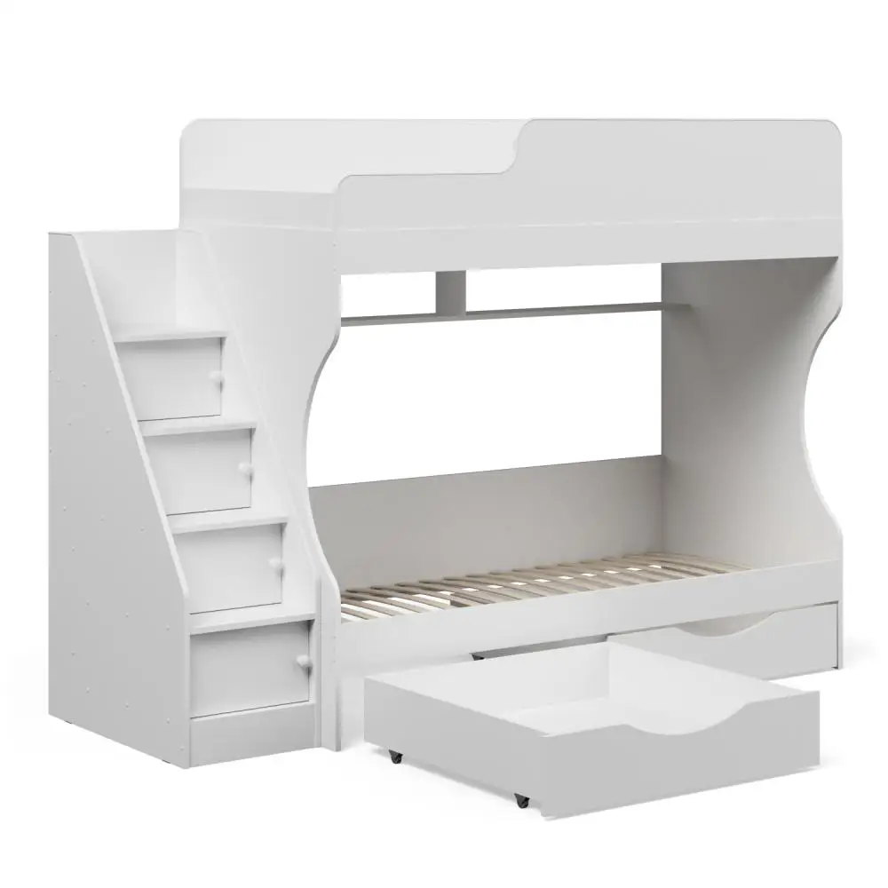 Подростковая кровать Капризун 6 двухъярусная с ящиками |