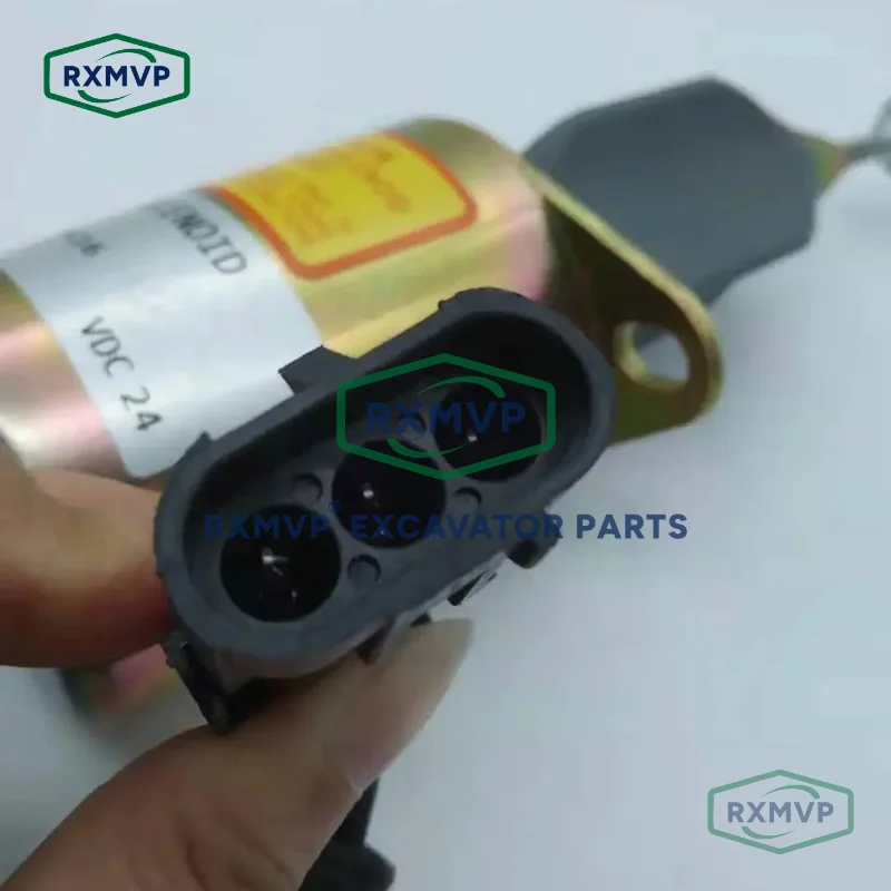 Электромагнитный клапан для остановки топлива 3970416 24В подходит экскаваторов 6CT