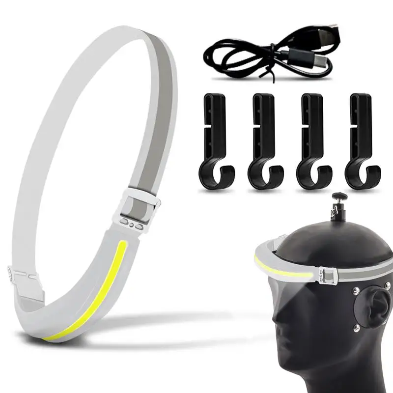 

Лампа-налобный с USB-портом и защитой класса IPX5