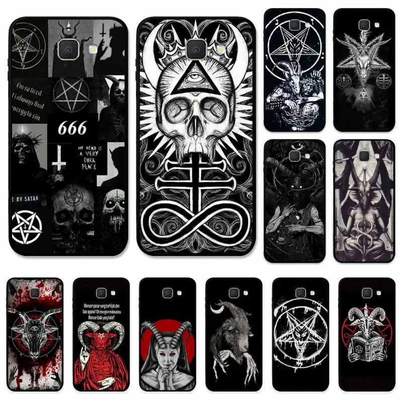 

Devil Satan Phone Case for Samsung J7 J5 J2 Pro Prime J6 J4 Plus J8 A72 A52 A42 A32 A21 Soft Tpu Cover
