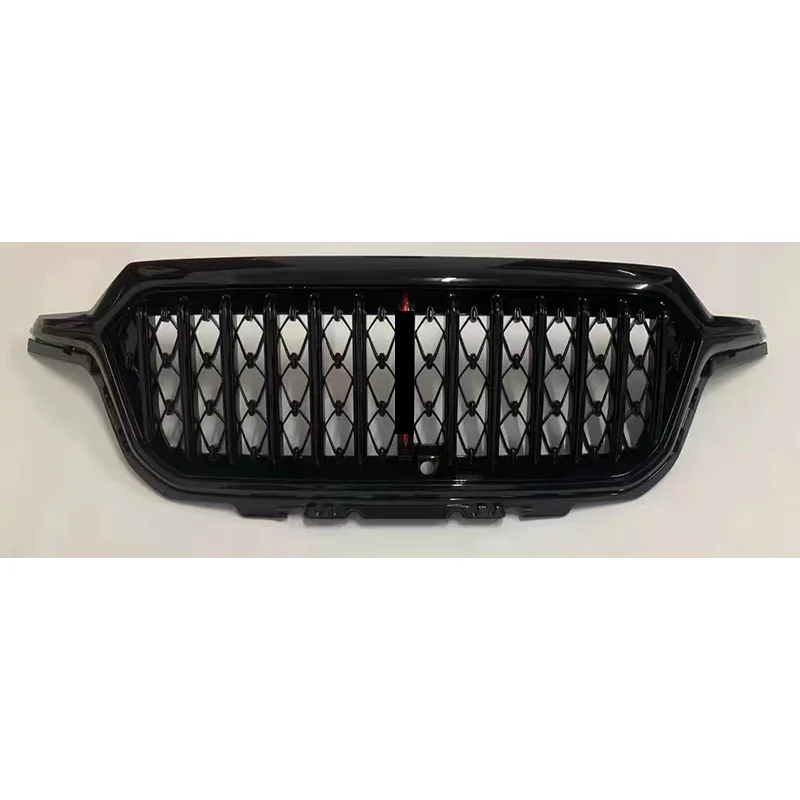 

DinCh для Hongqi HS5 2019 2020 2021 2022, решетка переднего бампера, маска радиатора, средняя сетка, гоночные грили, обновленная черная