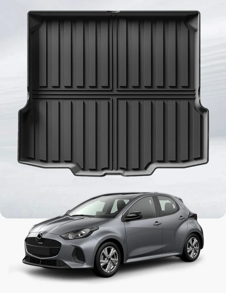 Коврики в багажник TPE для Mazda Demio Mazda2 MX-5 2015-2024 водонепроницаемые нескользящие