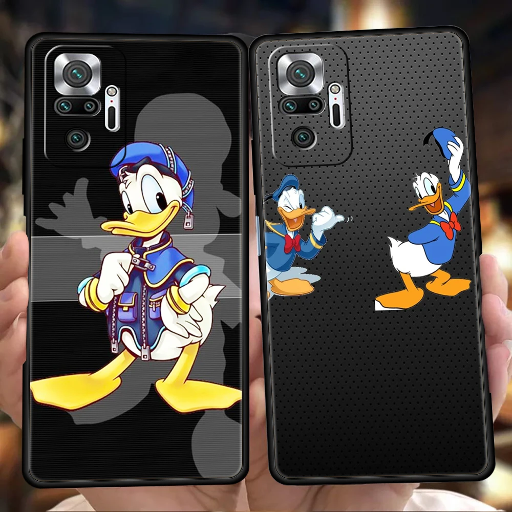 

Donald Cartoon Luxury Case For Redmi K50 Note 10 11 11T Pro 9 9s 8 8T 7 K40 Gaming 9A 9C 8A Pro Plus 5G Silicon TPU Shell Fundas