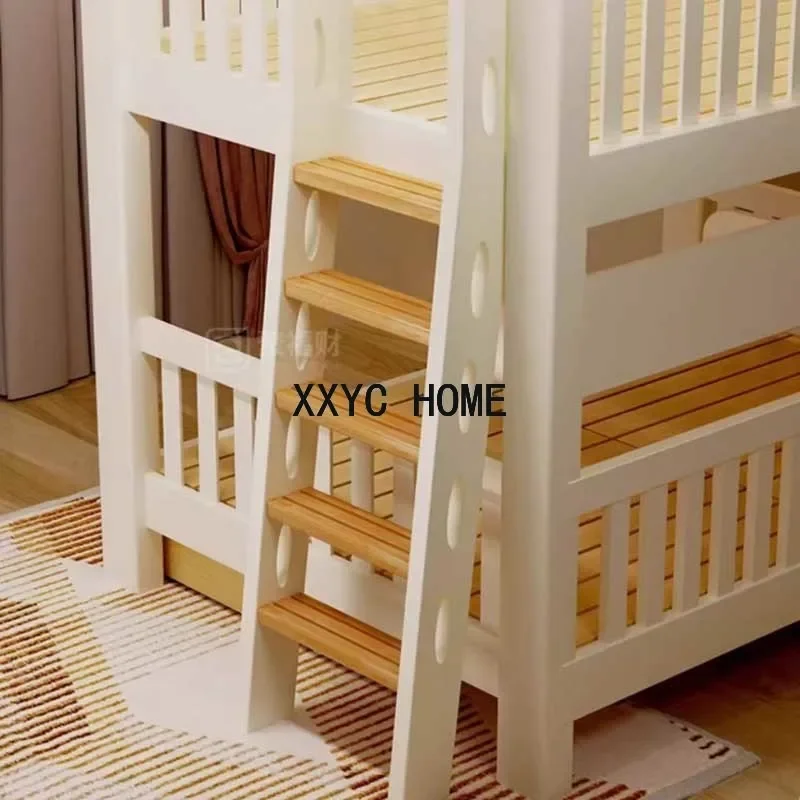 Детские двухъярусные кровати из массива дерева подростковые современные