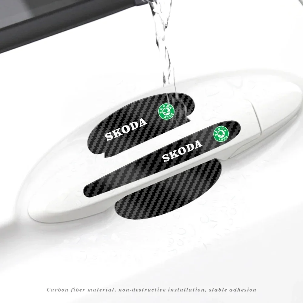 8 шт. автомобильные аксессуары дверная внешняя ручка чаша наклейка из