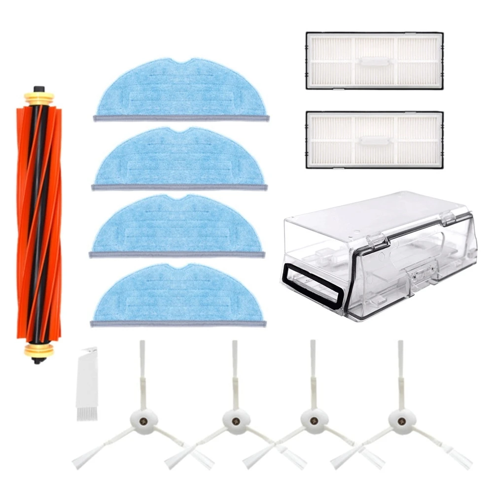 

13Pcs Accessories for Xiaomi T7 T7S Vacuum Cleaner Parts Washable Hepa Filter Side Brush Mop Cloth