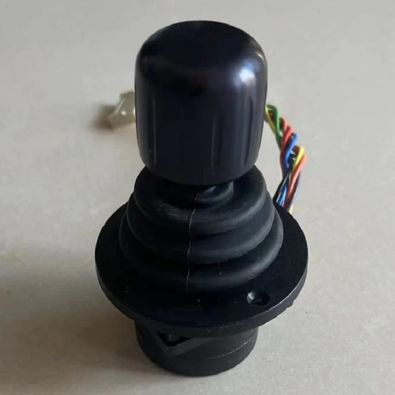

metal handle industrial joystick 2 axis cross APEM controller 3150CU400
