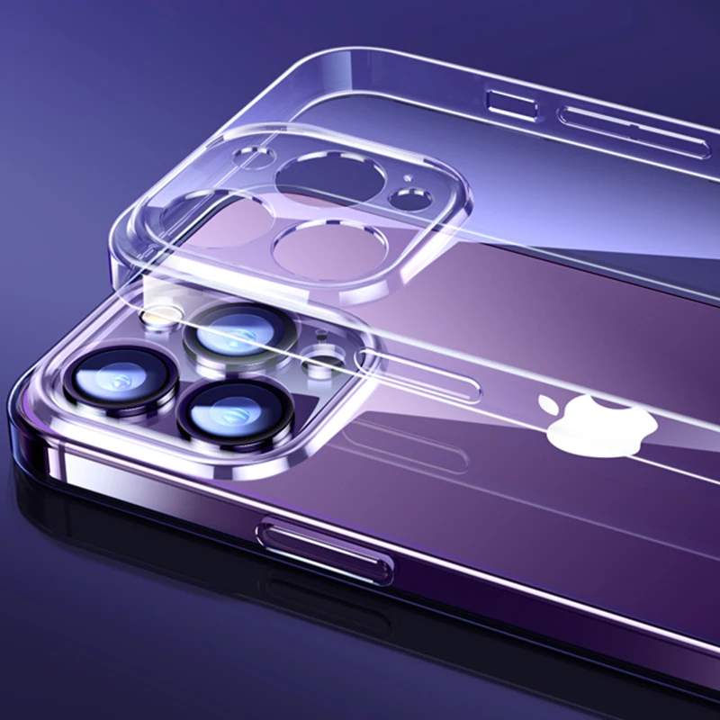 

For Iphone 14 Pro Max Case Transparent Phone Shell For Iphone SE 2020 2022 XS XR X 7 8 14 Plus 11 13 12 Pro Max Mini Back Case